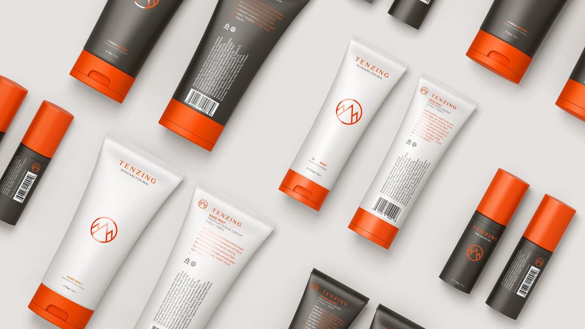 男士護膚品品牌形象設計