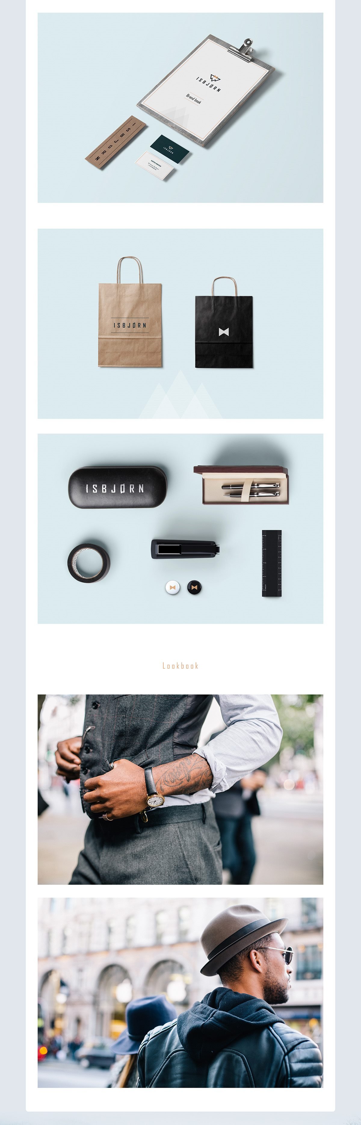 Isbjørn服裝品牌形象設計