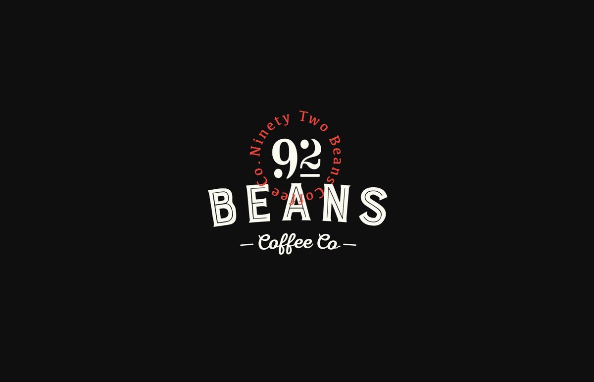92 Beans食品標志設計