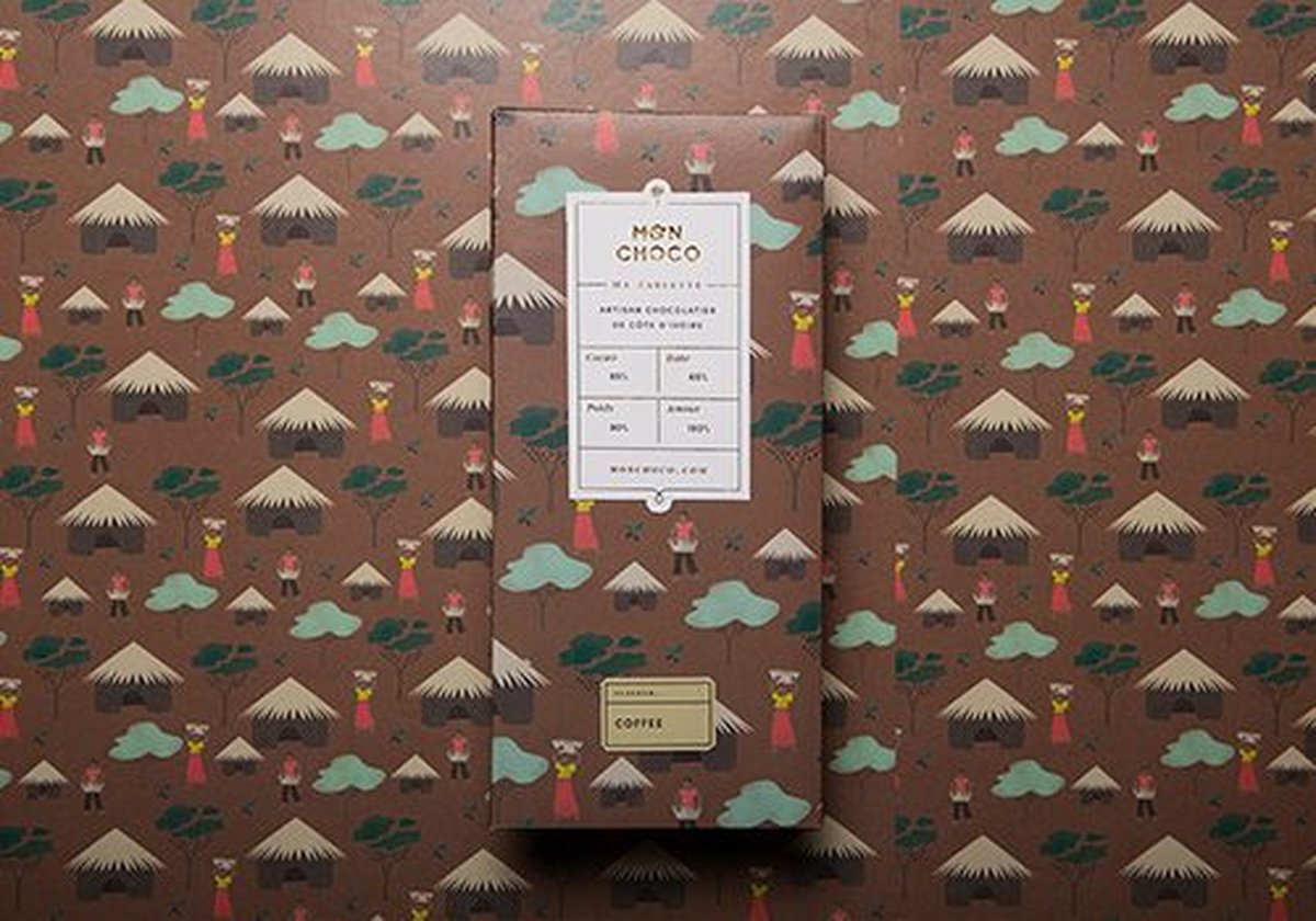Mon Choco巧克力包裝設(shè)計(jì)