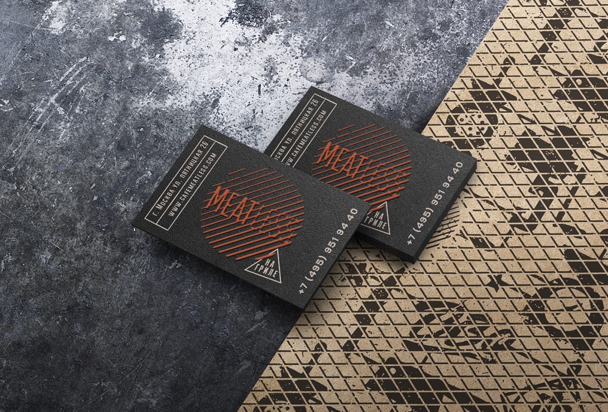MEATLESS 名片設(shè)計(jì)