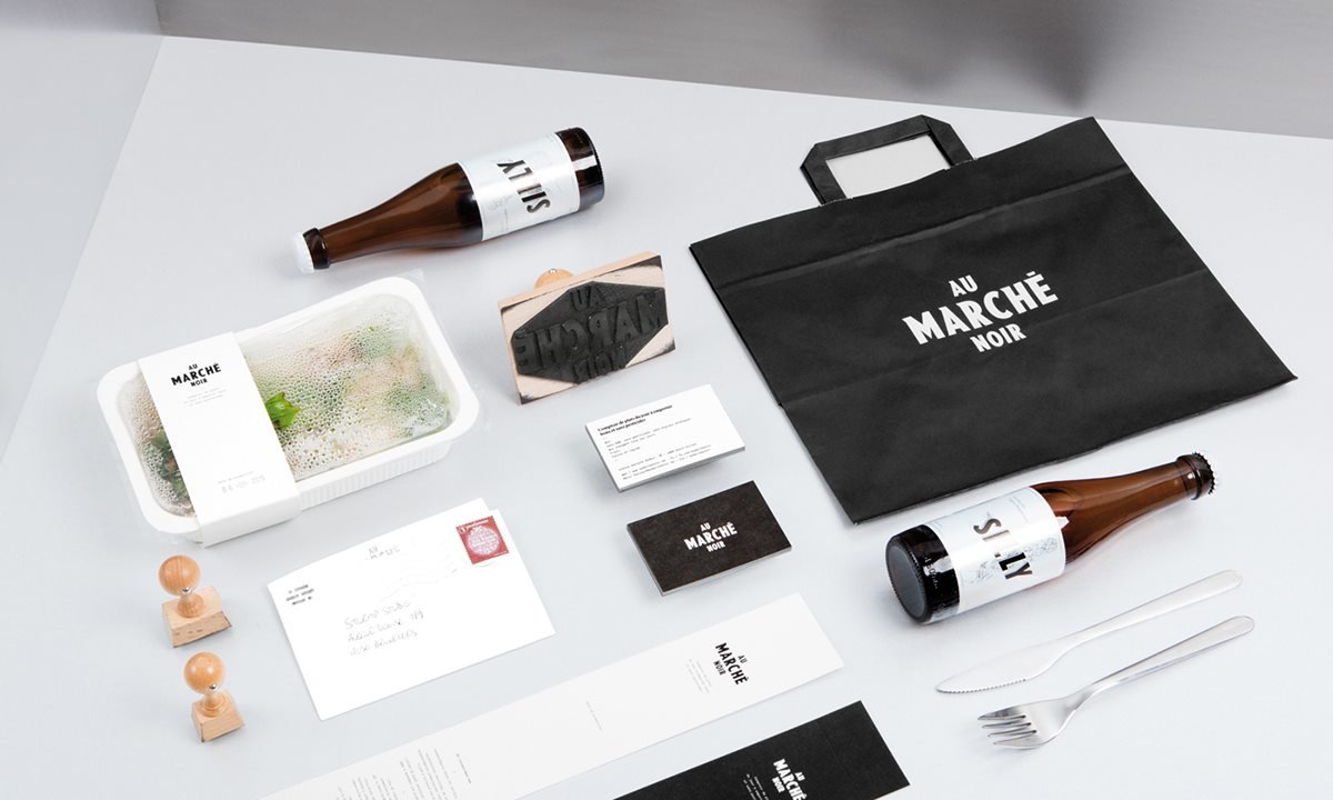 AuMarchénoir餐廳品牌形象設(shè)計(jì)