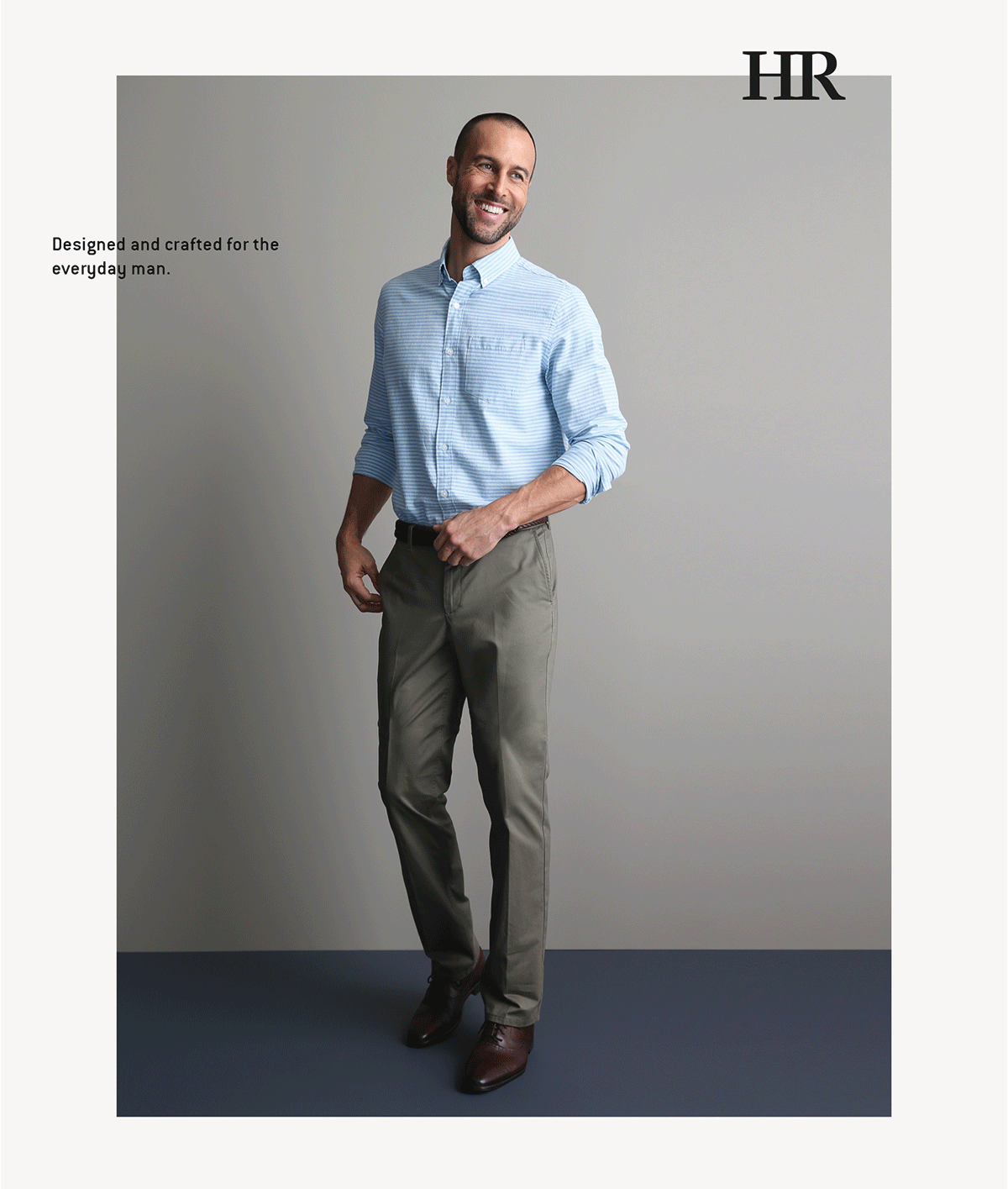 Hawker Rye服裝品牌形象 模特場景展示