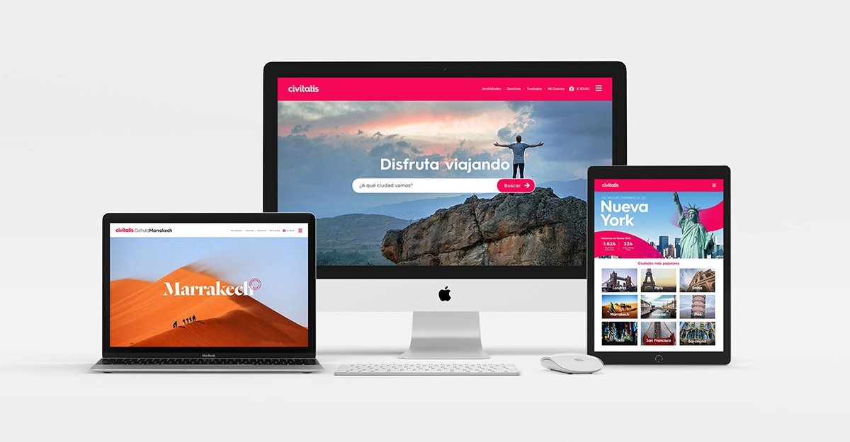 Civitatis 旅游業(yè)品牌VI設計 網(wǎng)站設計