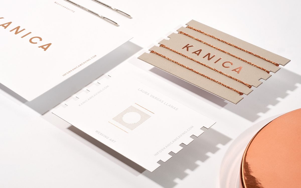 卡尼亞織造藝術品牌設計 名片設計