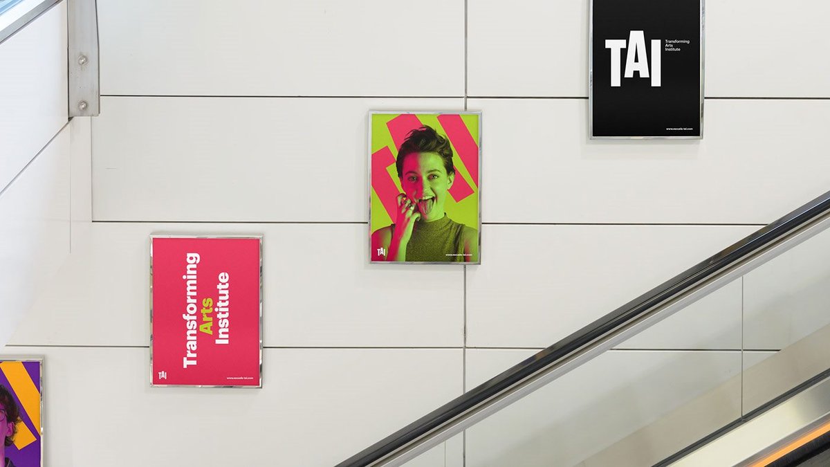 TAI藝術學校VI形象設計重塑 宣傳海報