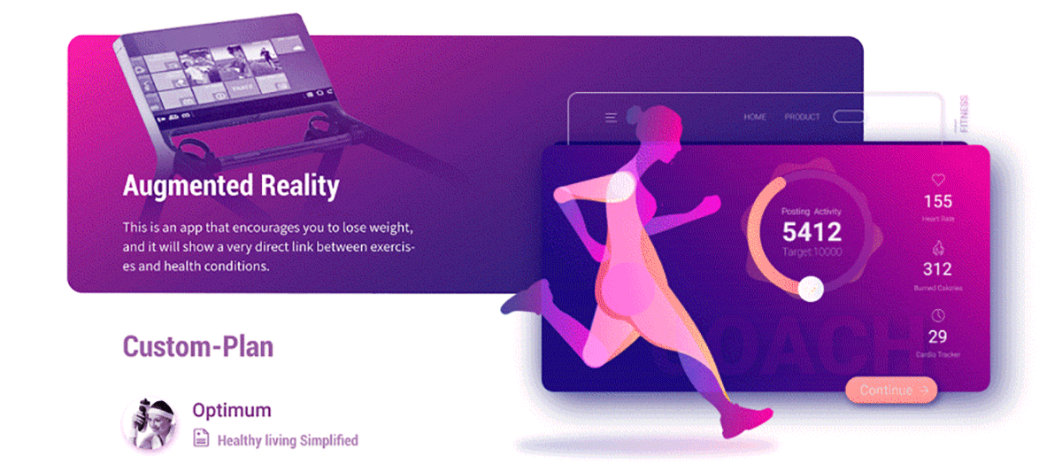 20例品牌VI設計 減肥網站動態(tài)展示