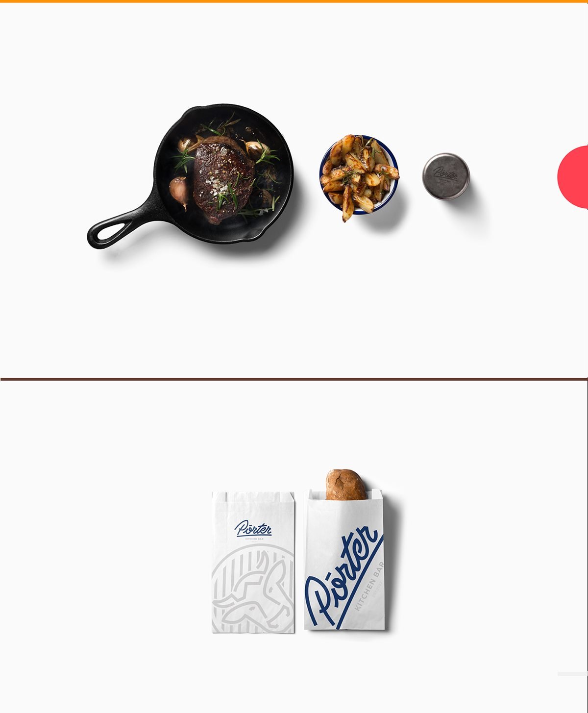 “門衛”餐飲企業VI設計 包裝設計展示