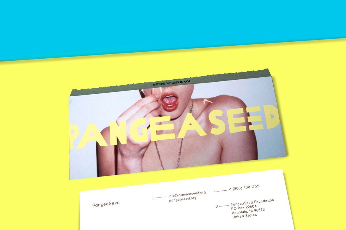 “PangeaSeed”時尚周刊VI設計形象 海報設計展示