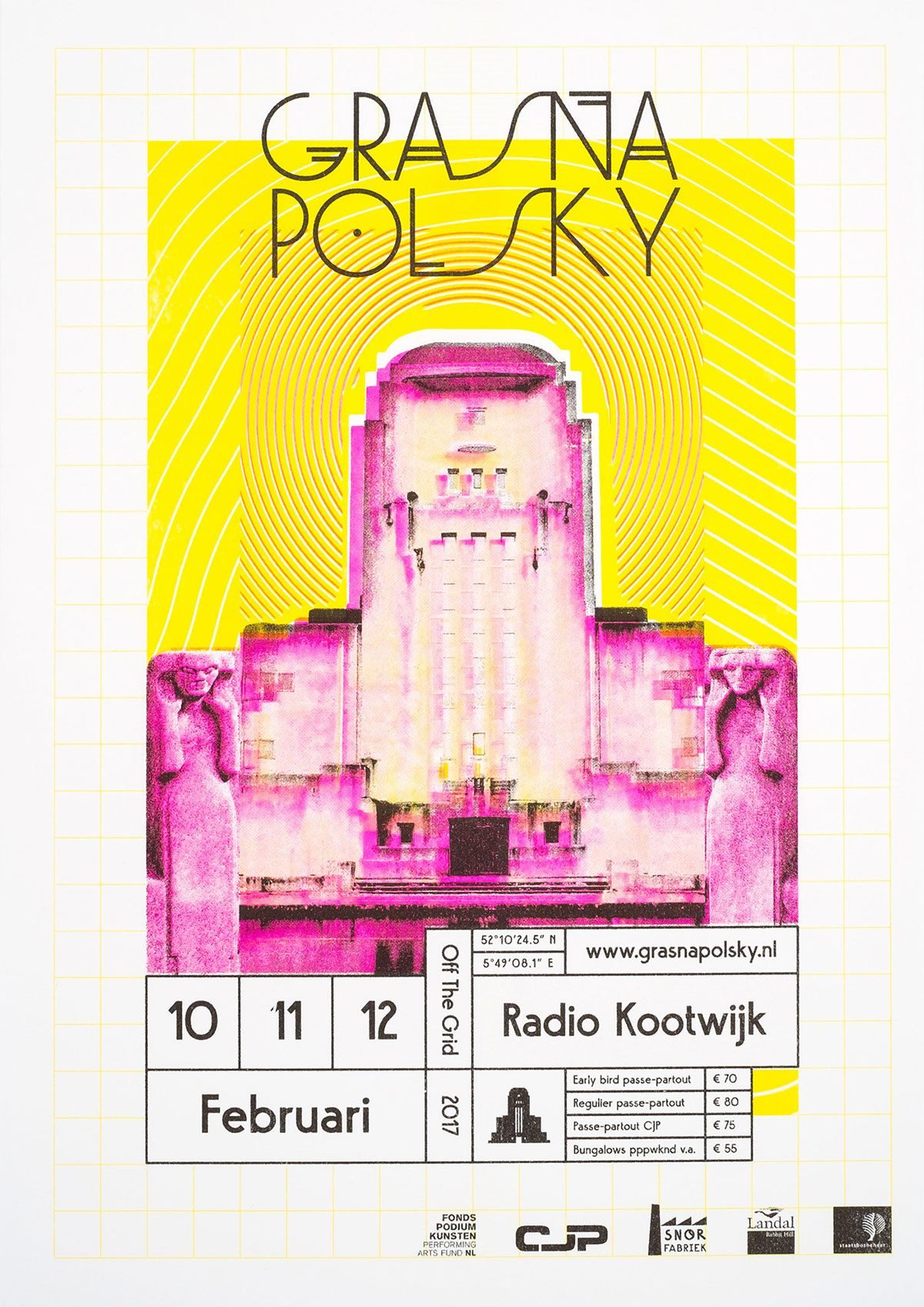 “Grasnapolsky”音樂節(jié)VI設(shè)計形象 海報設(shè)計