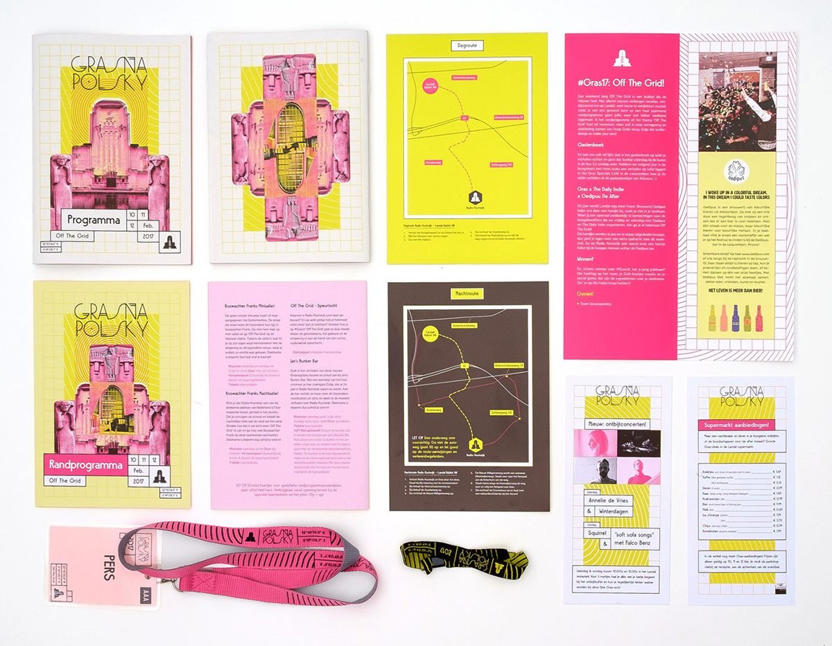 “Grasnapolsky”音樂節(jié)VI設(shè)計形象 海報設(shè)計展示