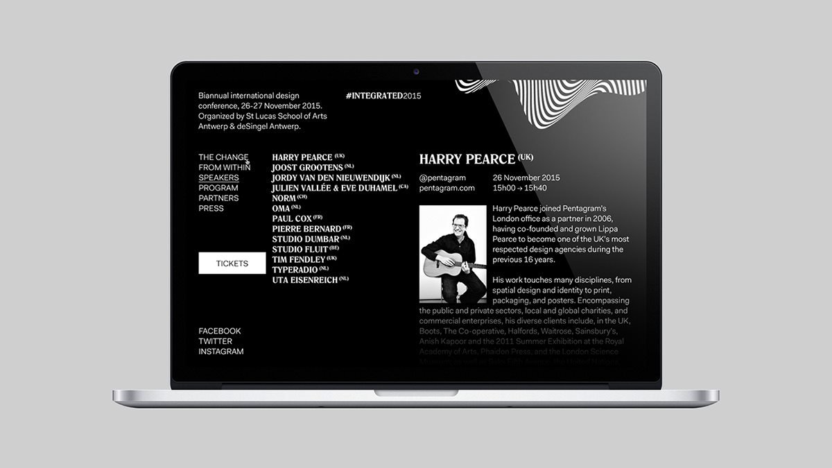 Integrated互聯網2015年度VI設計  網站設計展示