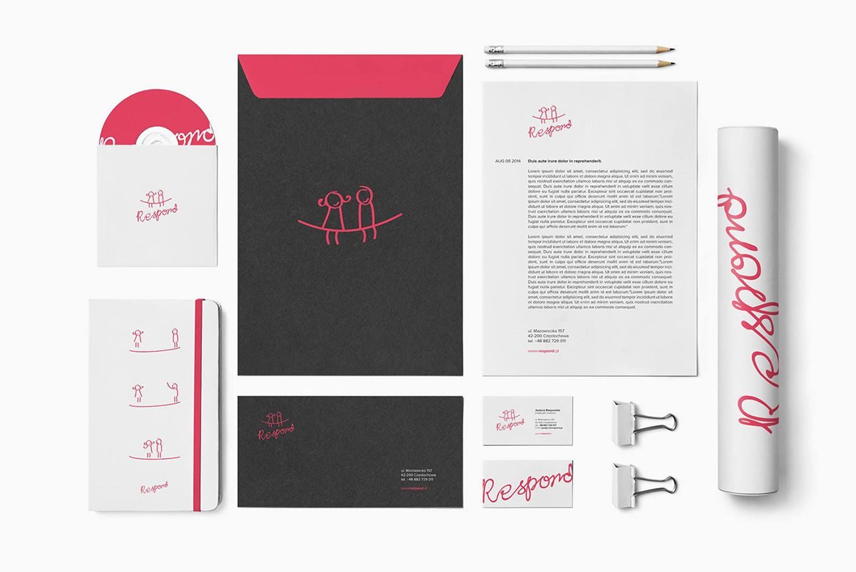 Resyrond兒童服裝VI設(shè)計  VI設(shè)計展示