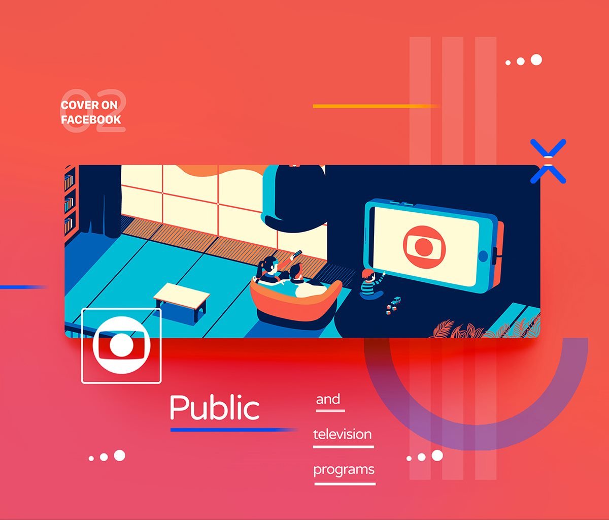 GLOBO插畫創意形象設計 插畫形象設計