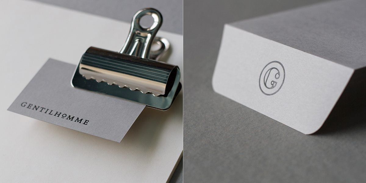 GentilhommeVI設(shè)計(jì)形象 信封設(shè)計(jì)