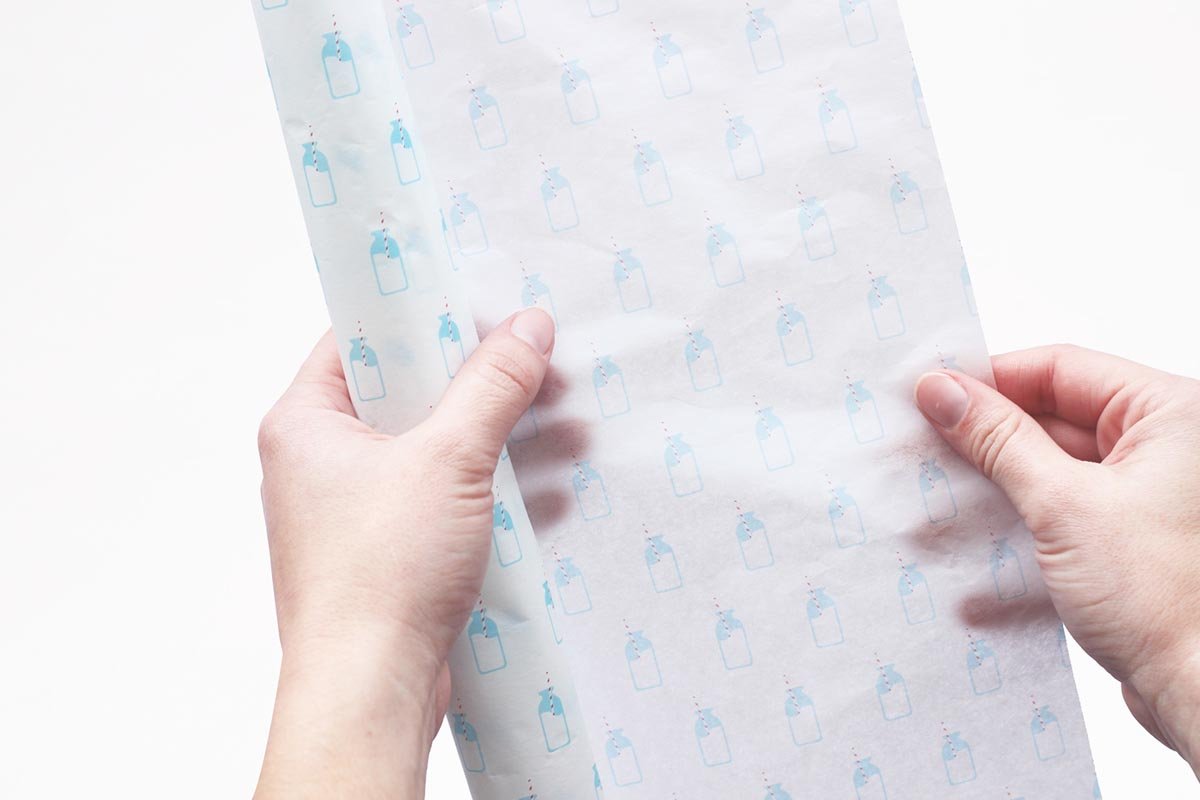 Leitaria早餐店VI形象設計 包裝紙設計