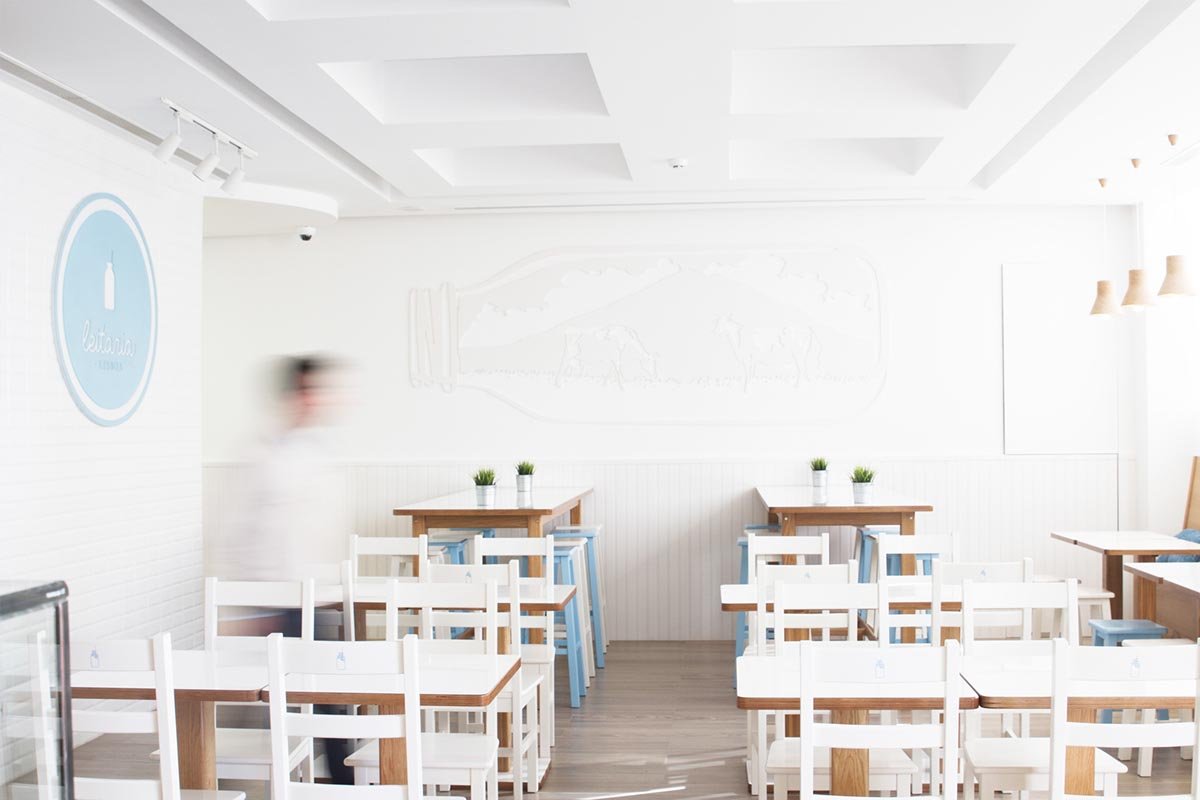 Leitaria早餐店VI形象設計 空間設計