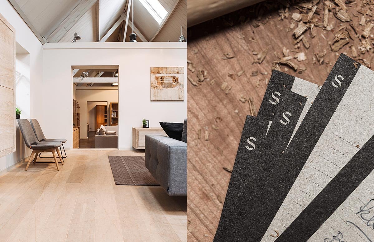 Sanskriet家具VI設計形象欣賞 單頁設計