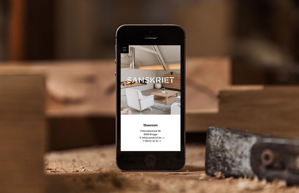 Sanskriet家具VI設計形象欣賞 網頁設計