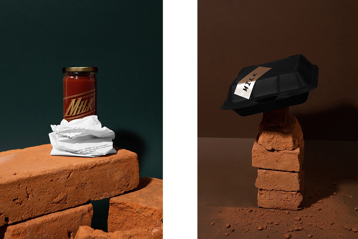 深圳VI設計 牛奶餐飲VI設計形象 包裝設計