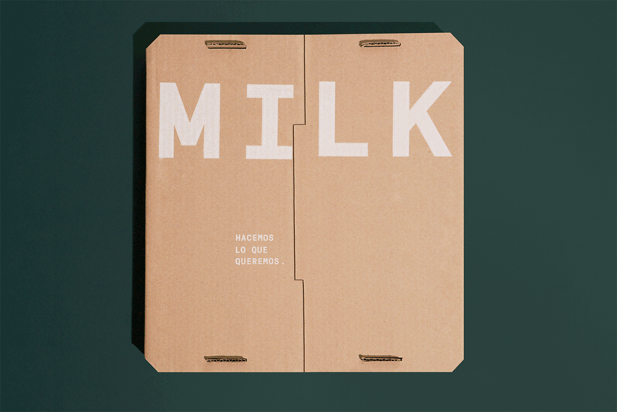 深圳VI設計 牛奶餐飲VI設計形象 動態展示