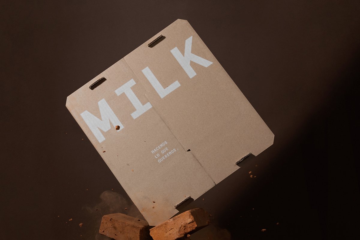 深圳VI設計 牛奶餐飲VI設計形象 標志設計