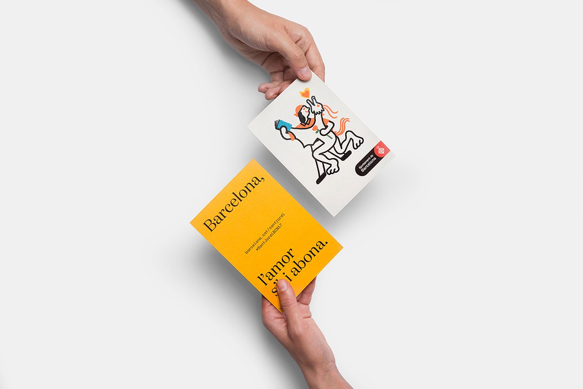 深圳VI設計 深圳VI策劃 Sant Jordi漫展視覺形象設計 單頁設計