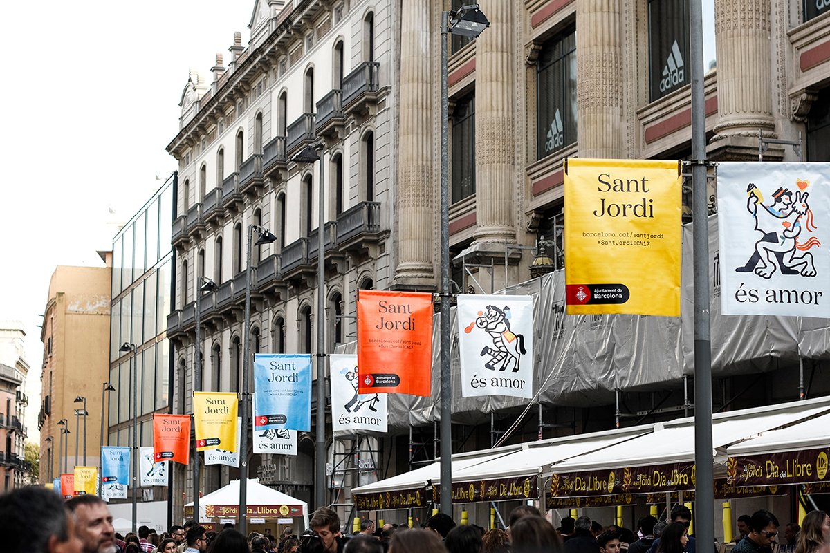 深圳VI設計 深圳VI策劃 Sant Jordi漫展視覺形象設計 實景拍攝