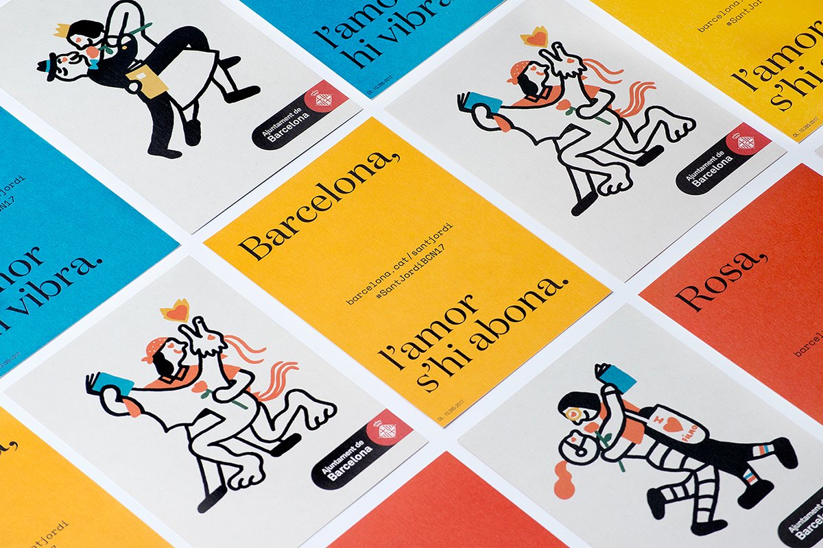 深圳VI設計 深圳VI策劃 Sant Jordi漫展視覺形象設計 單頁設計