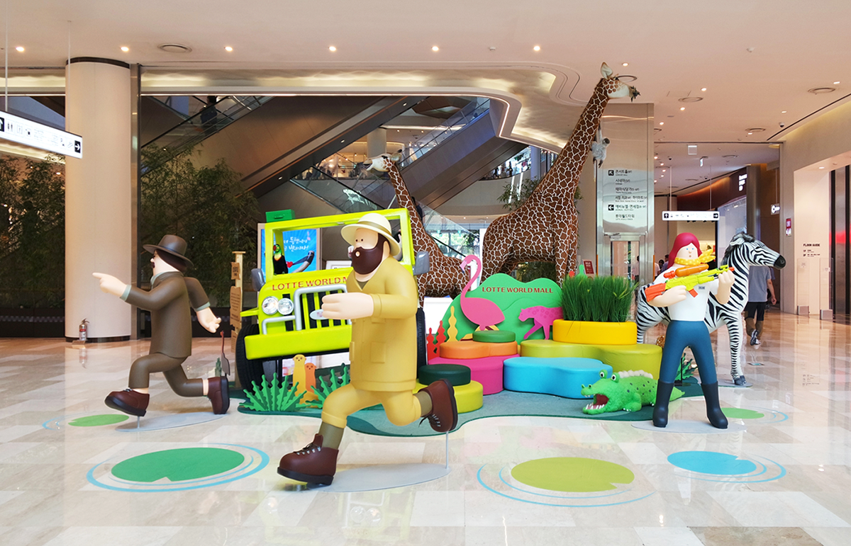 深圳VI設計 深圳VI策劃 動漫IP展會VI形象設計 展廳設計