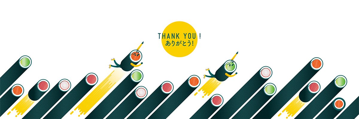 深圳VI設計 深圳VI策劃 IKU日本壽司店VI設計形象 圖標設計