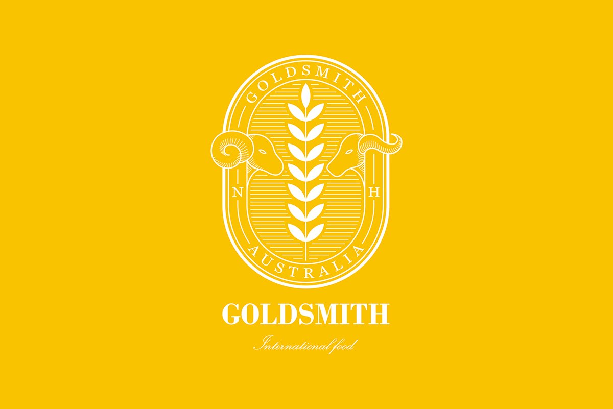 深圳VI設計 深圳VI策劃 Goldsmith肉類品VI形象設計 標志設計