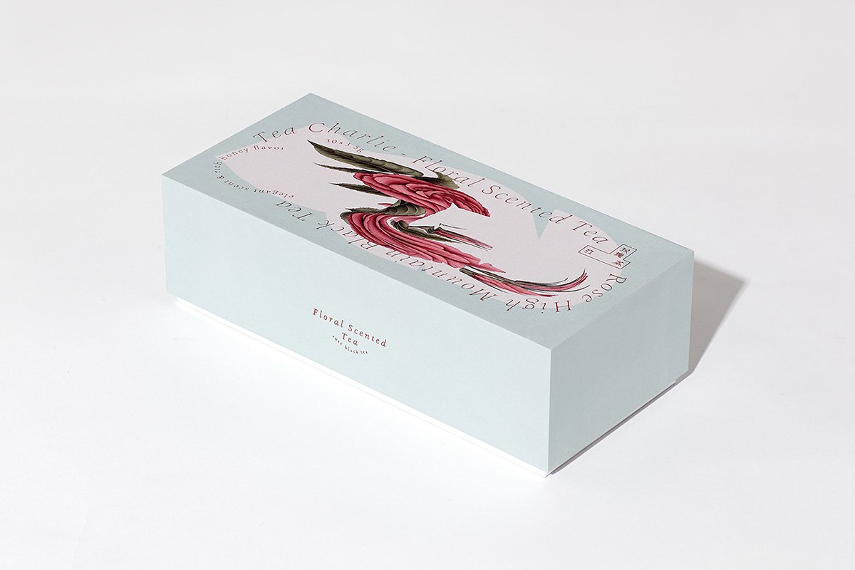 深圳VI設計 深圳VI策劃 茶查理花茶VI形象設計 包裝設計