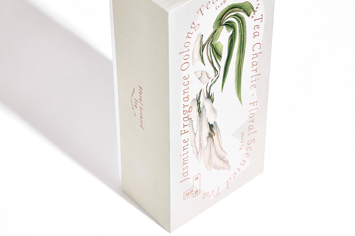 深圳VI設計 深圳VI策劃 茶查理花茶VI形象設計 包裝設計