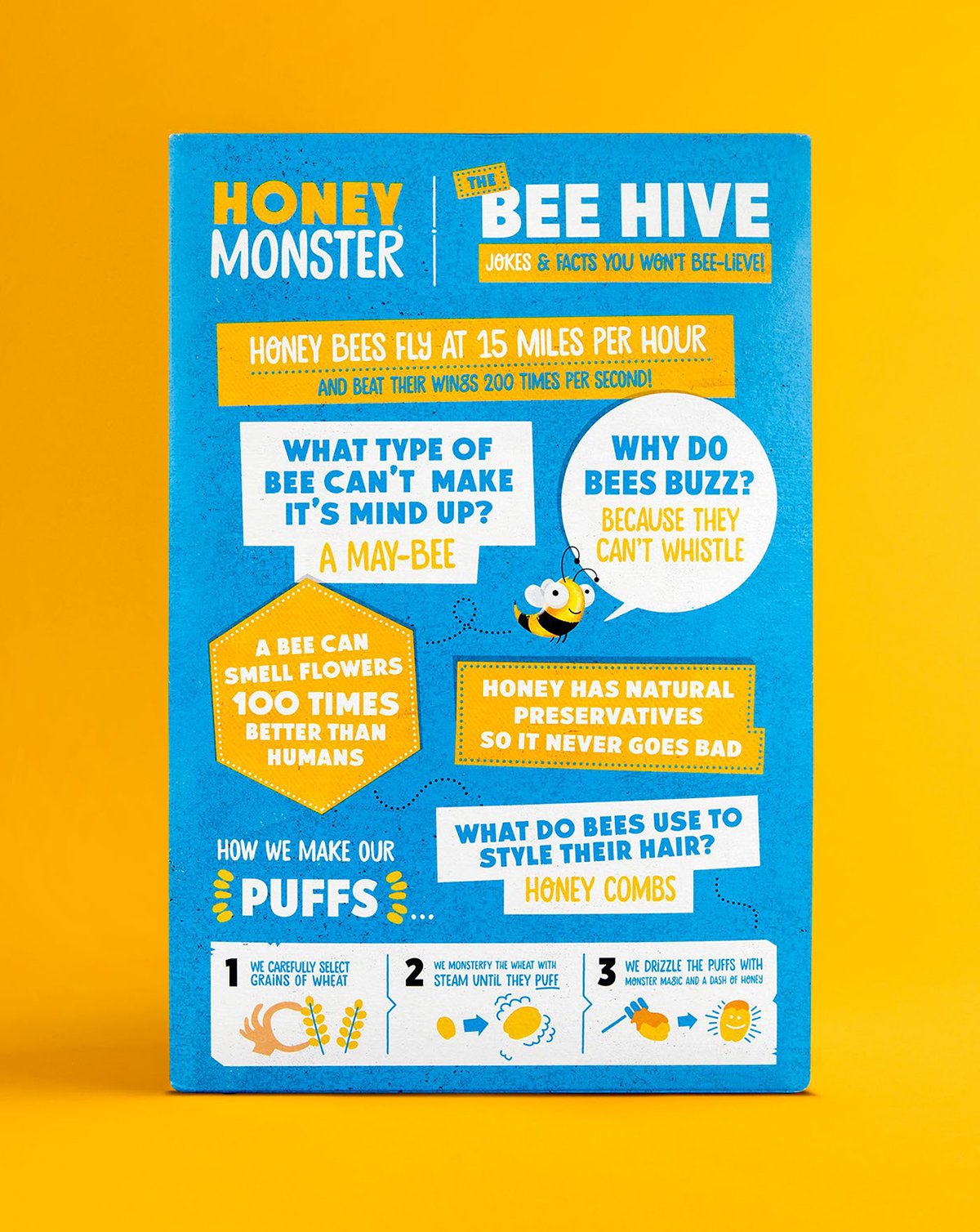 深圳VI設計 深圳VI策劃 “蜂蜜怪物”谷物食品VI設計 海報設計