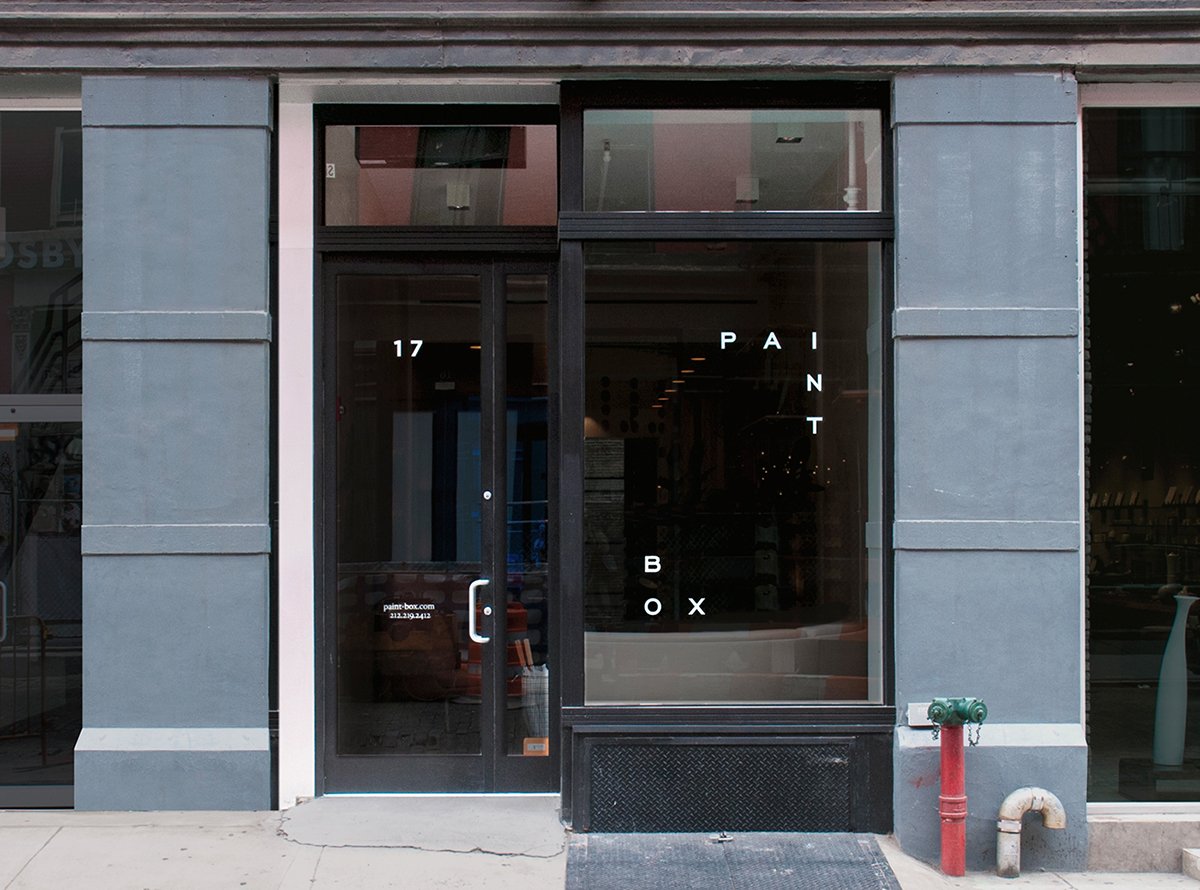 深圳VI設計 深圳VI策劃 "油漆盒"時尚美甲企業(yè)VI設計 標志應用