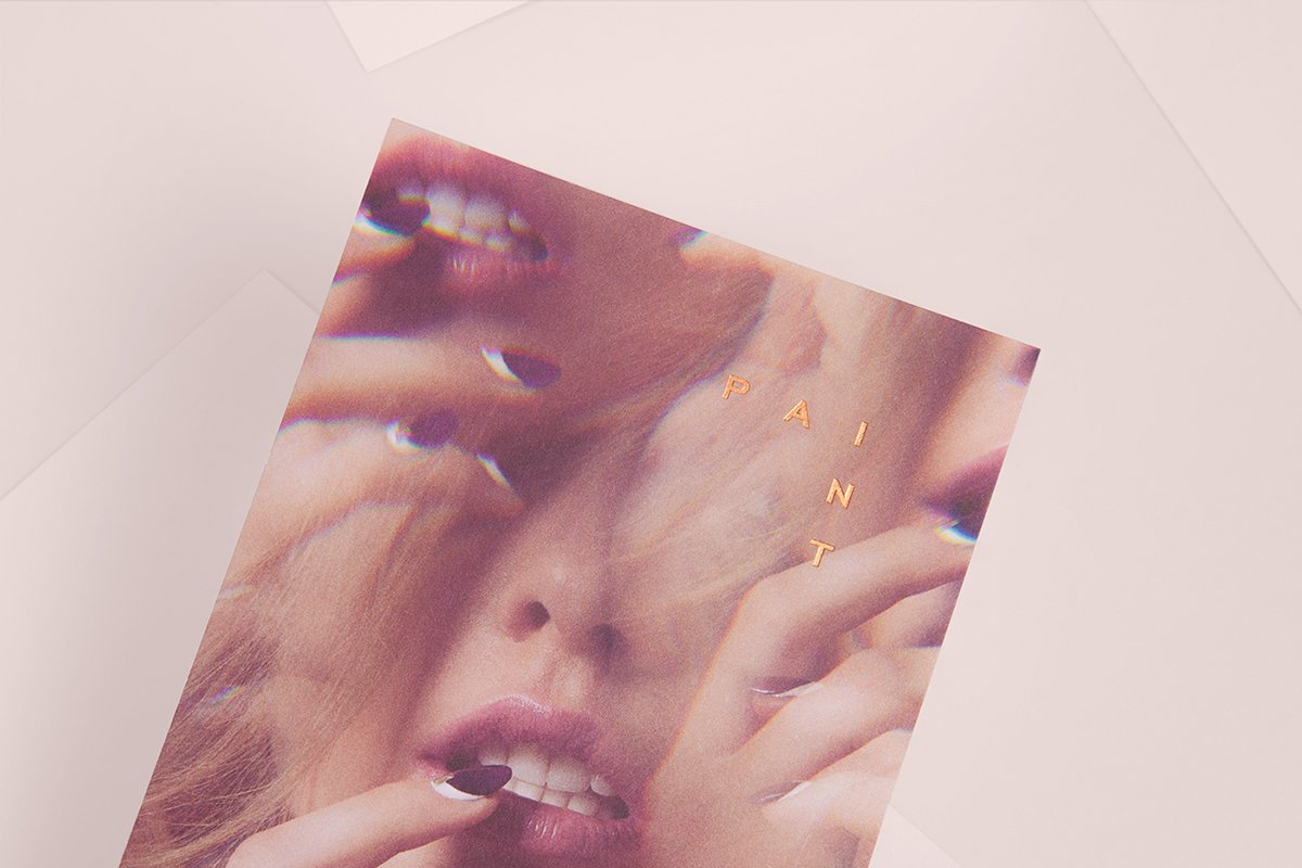 深圳VI設計 深圳VI策劃 "油漆盒"時尚美甲企業(yè)VI設計 單頁設計