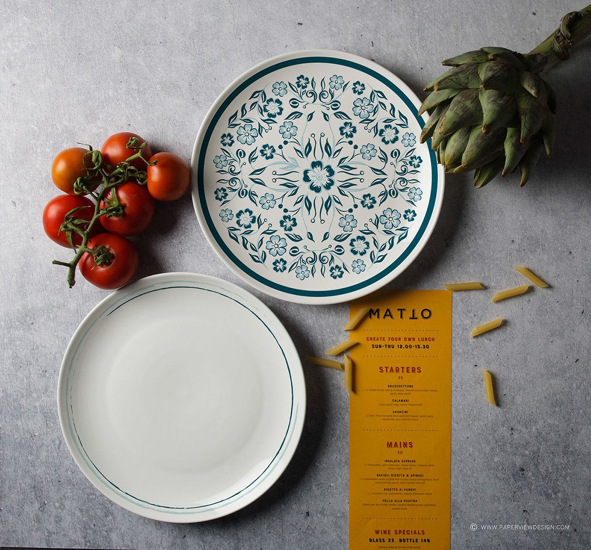 深圳VI設計 深圳VI策劃 Matto餐廳VI形象設計 名片設計