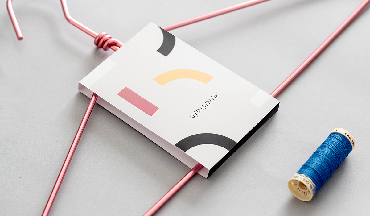 深圳VI設計 深圳VI策劃 弗吉尼亞州女裝VI形象設計 標簽設計