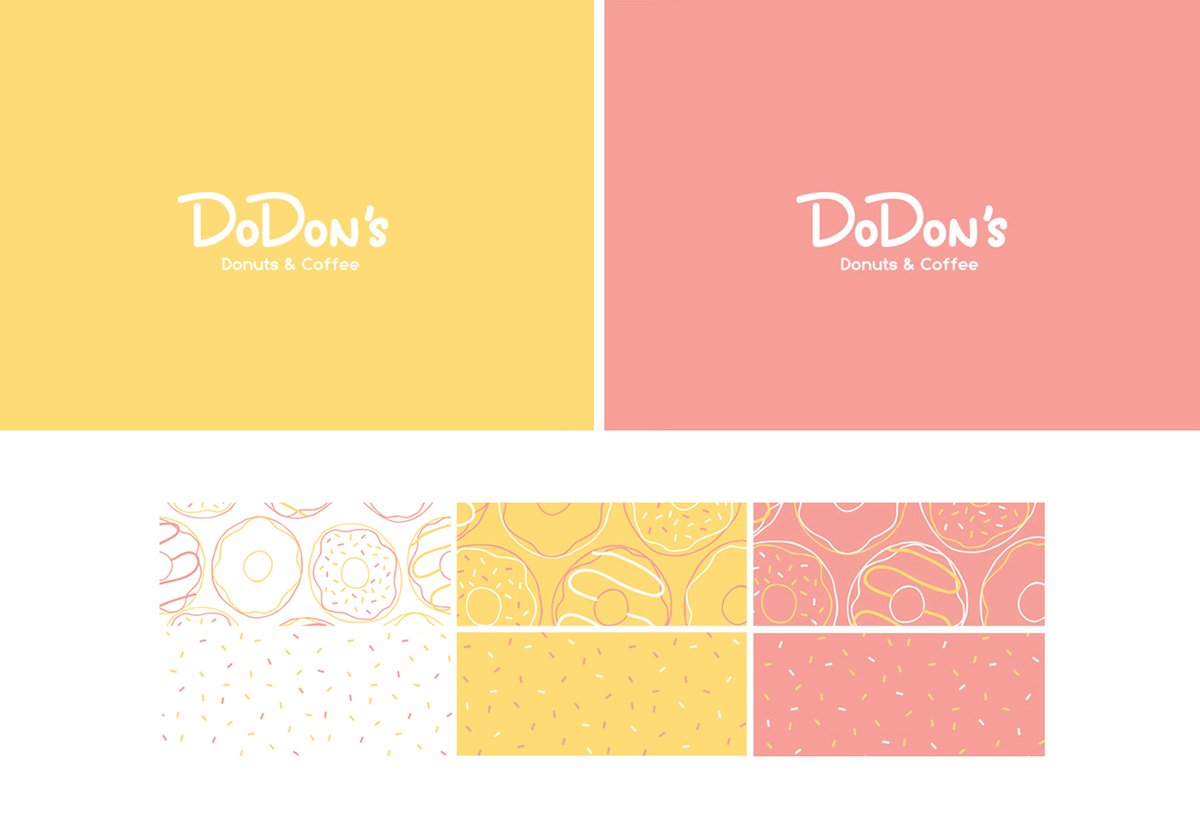 深圳VI設計 深圳VI策劃 DODON'S甜點VI形象設計 單頁設計