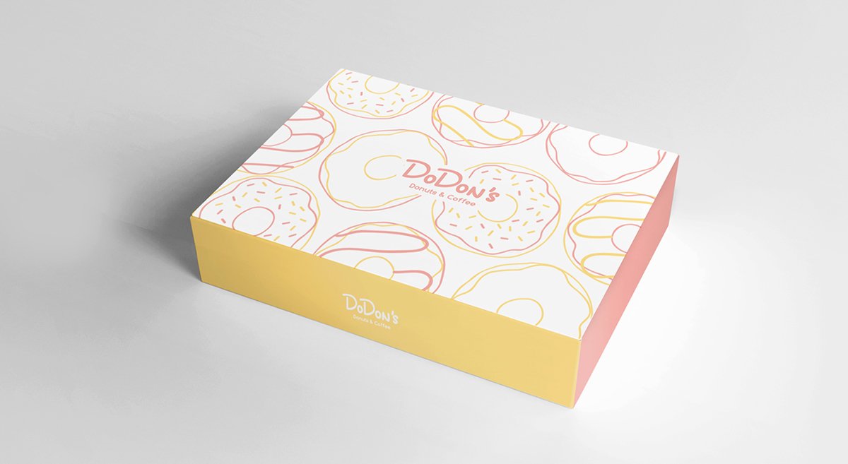 深圳VI設計 深圳VI策劃 DODON'S甜點VI形象設計 名片設計