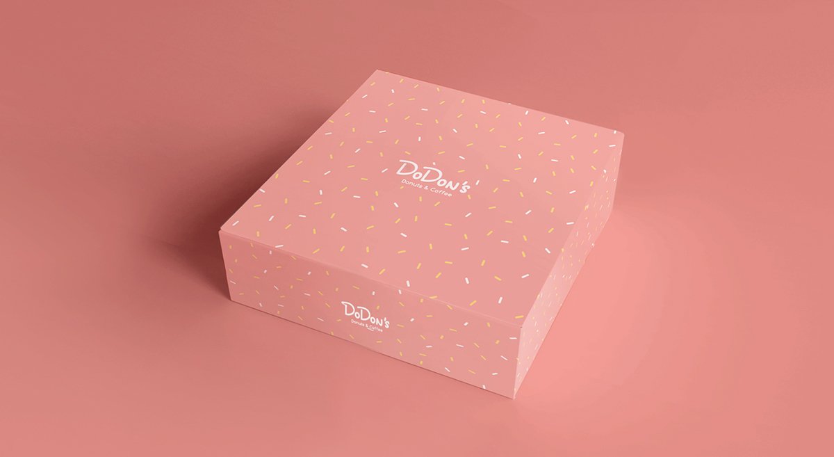 深圳VI設計 深圳VI策劃 DODON'S甜點VI形象設計 包裝設計