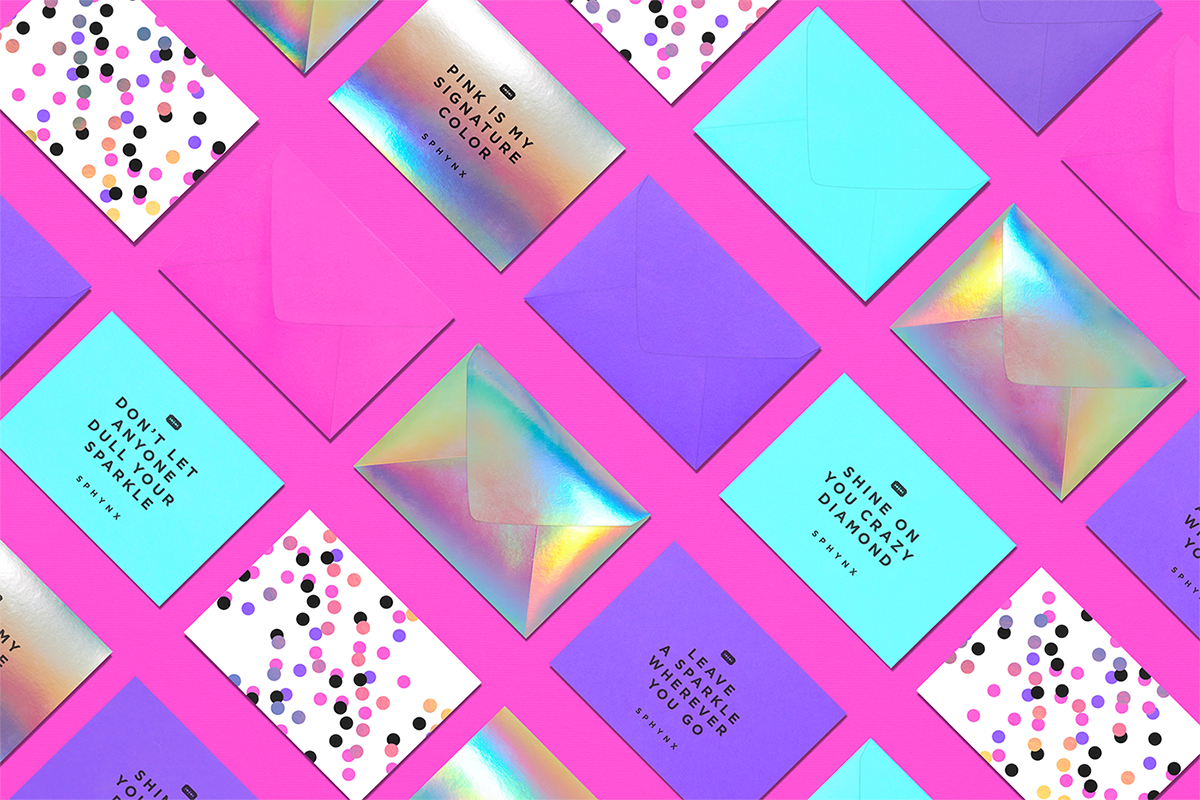 深圳VI設計  深圳VI策劃  斯芬克斯美容產品VI形象  信封設計