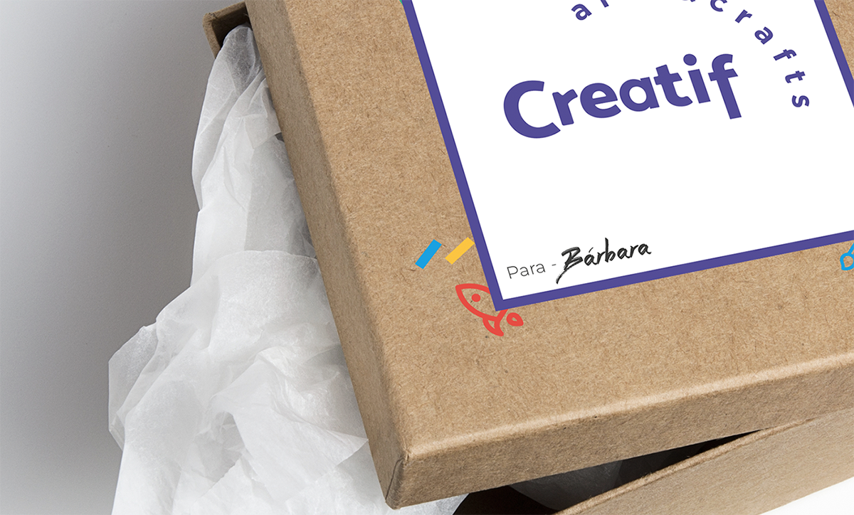 深圳VI設計 深圳VI策劃 Creatif兒童工藝品VI形象設計 包裝設計