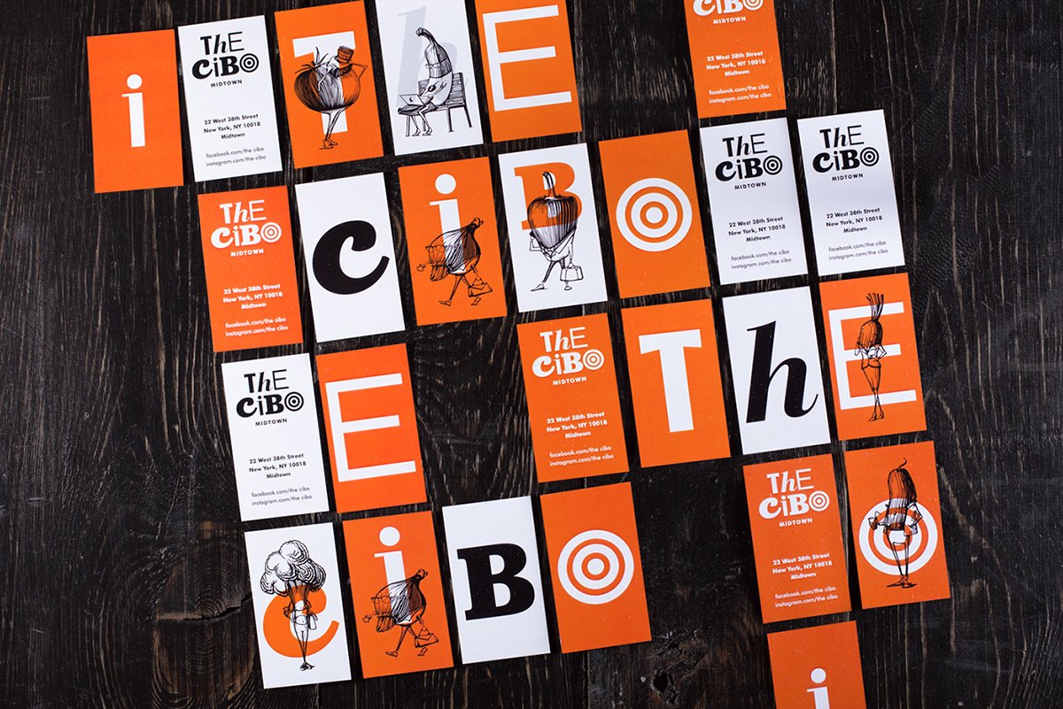 深圳VI設計 深圳VI策劃 Thecibo熟食店餐廳VI設計形象 折頁設計