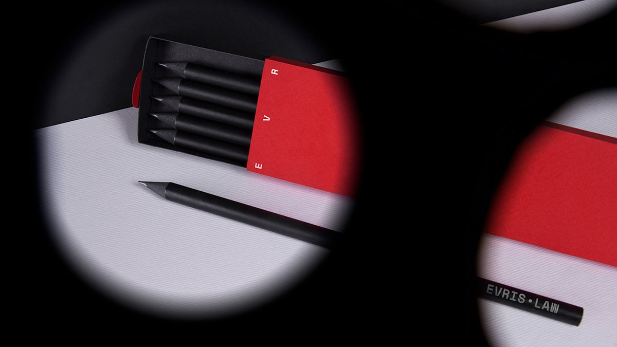 深圳VI設(shè)計(jì) 深圳VI策劃 Evris律師事務(wù)所VI形象設(shè)計(jì) 文具設(shè)計(jì)