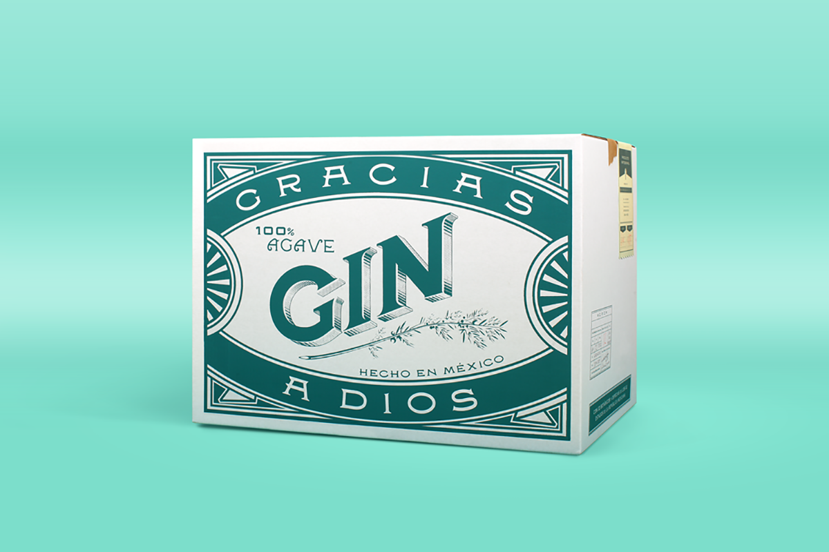 深圳品牌設計 深圳品牌策劃 Gracias a Dios杜松子酒VI形象設計 包裝設計