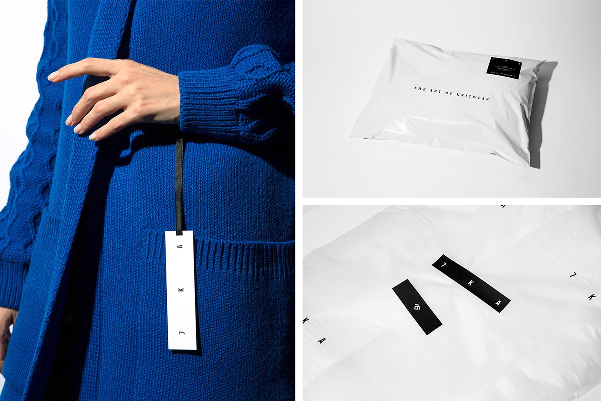 深圳VI設計 深圳VI策劃 7KA高級服裝品牌VI形象 服裝設計