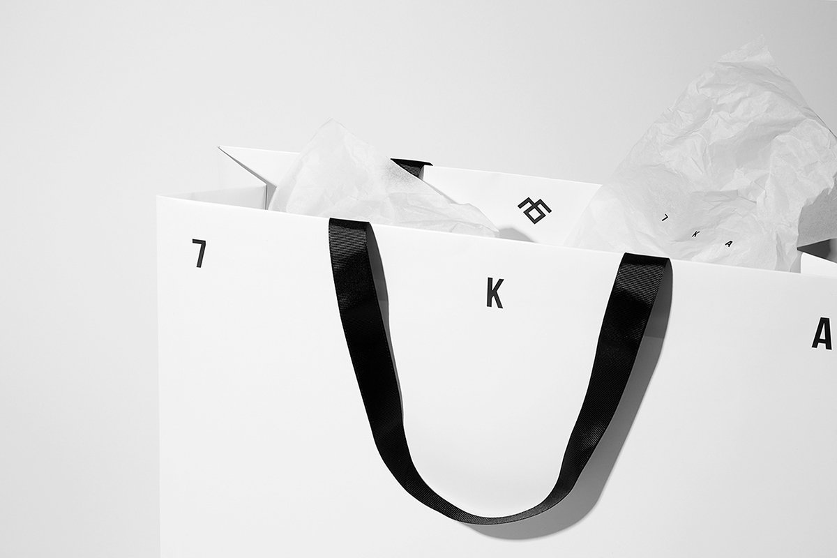 深圳VI設計 深圳VI策劃 7KA高級服裝品牌VI形象 包裝設計