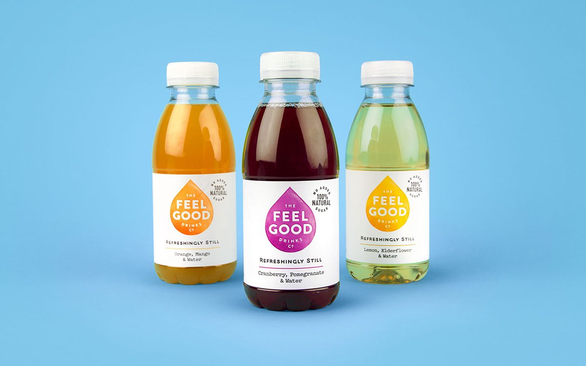 深圳VI設計 深圳VI策劃 FEEL GOOD果汁系列包裝形象 包裝設計